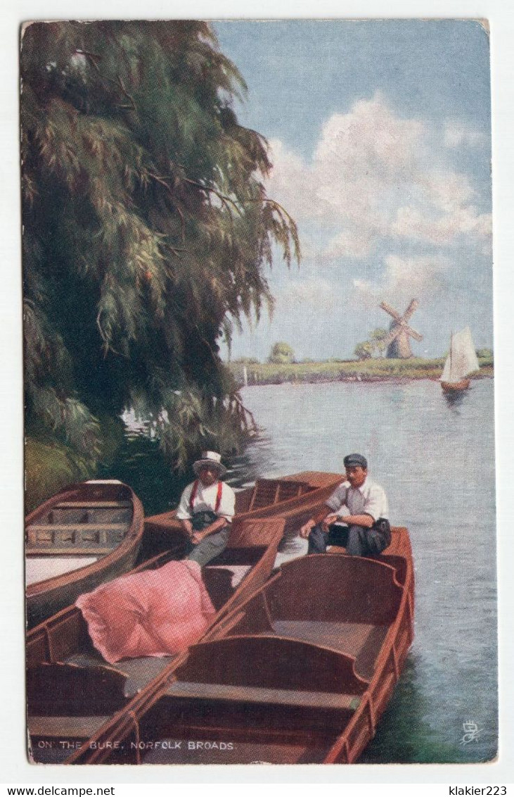 On The Bure, Norfolk Broads. - Norwich