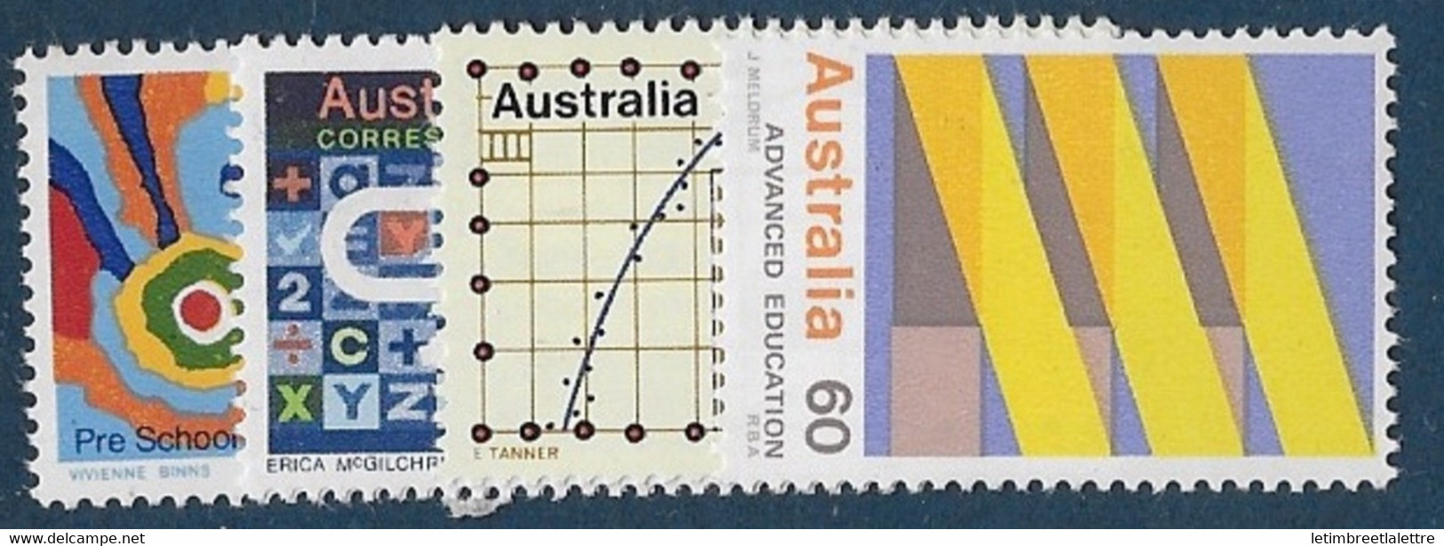 ⭐ Australie - YT N° 549 à 552 ** - Neuf Sans Charnière ⭐ - Mint Stamps