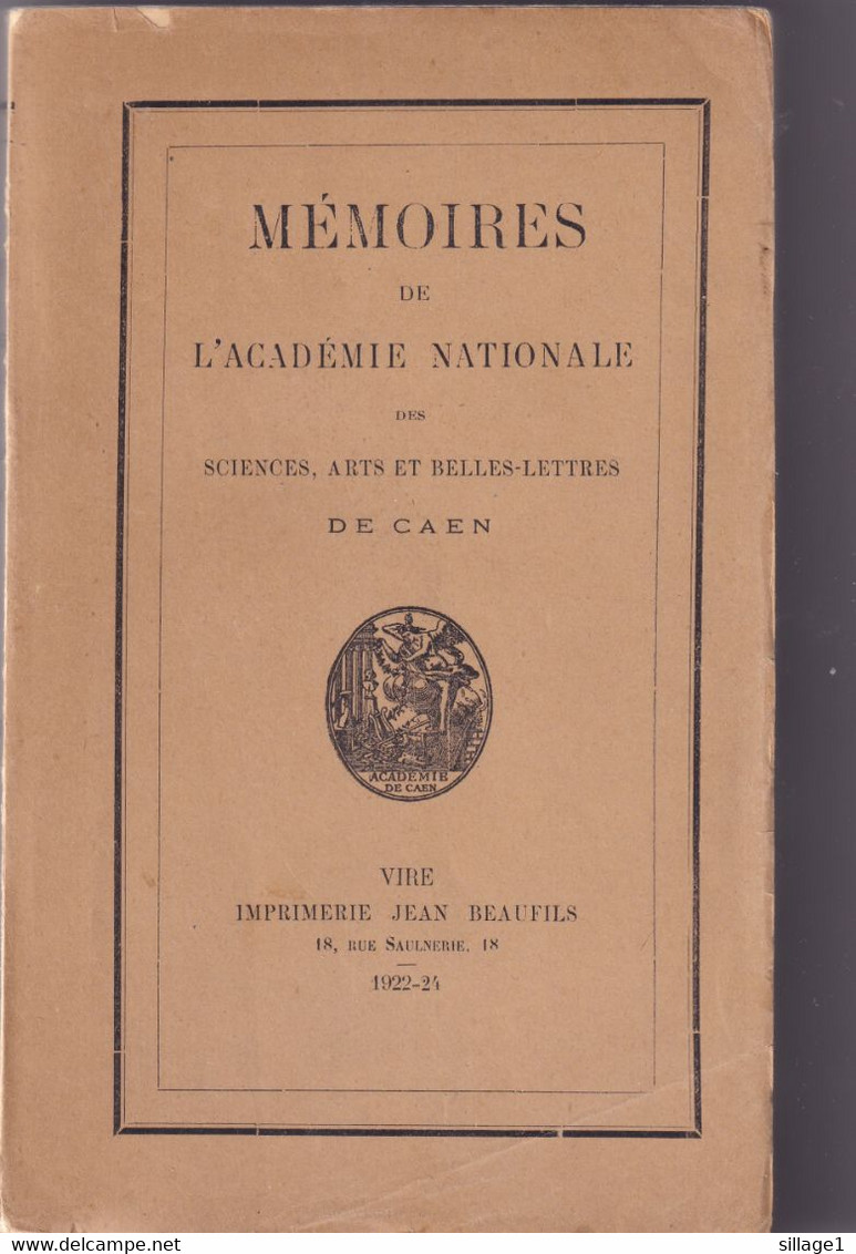 St  Julien Le Faucon Pendant Le Directoire (1796) 137 Pages Souvenirs D'un Voyage En Allemagne En Juillet 1914 Gabon - Normandie