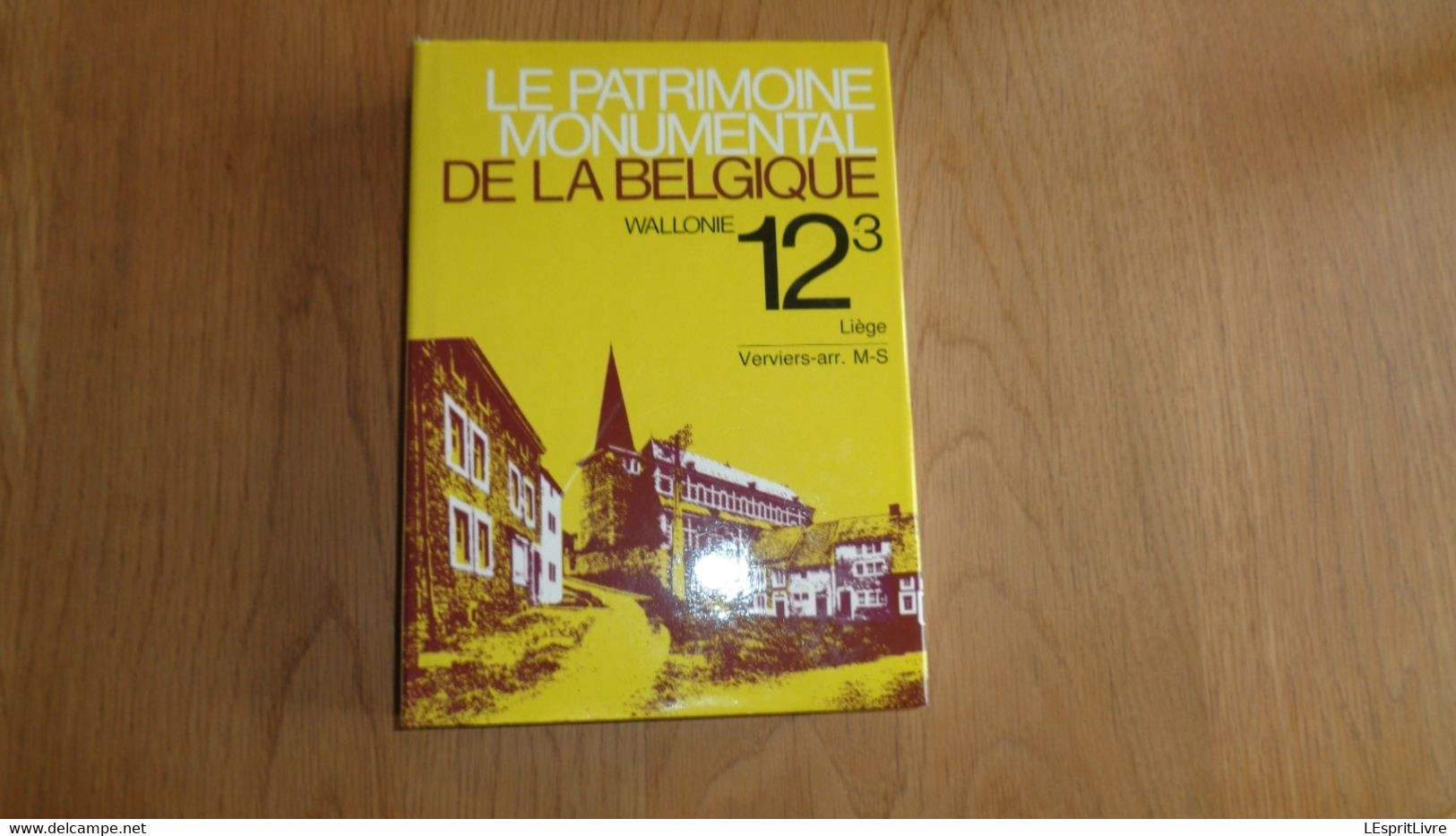 PATRIMOINE MONUMENTAL BELGIQUE 12/3 Verviers Régionalisme Liège Malmédy Olne Pépinster Raeren Spa Montzen Saint Vith - Belgique