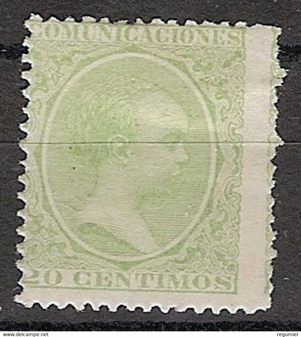 España 0220 * Alfonso XIII. Pelon. 1889. Charnela - Nuevos