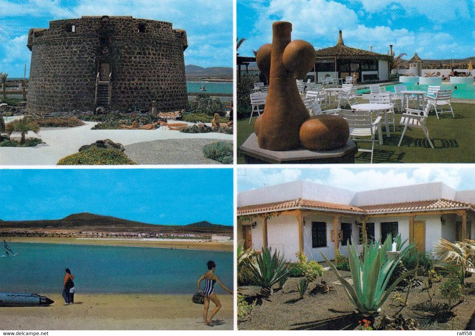 10 AK Insel Fuerteventura * 10 Ansichtskarten Mit Landschaften Auf Der Insel Fuerteventura - Siehe Die 10 Scans * - Fuerteventura