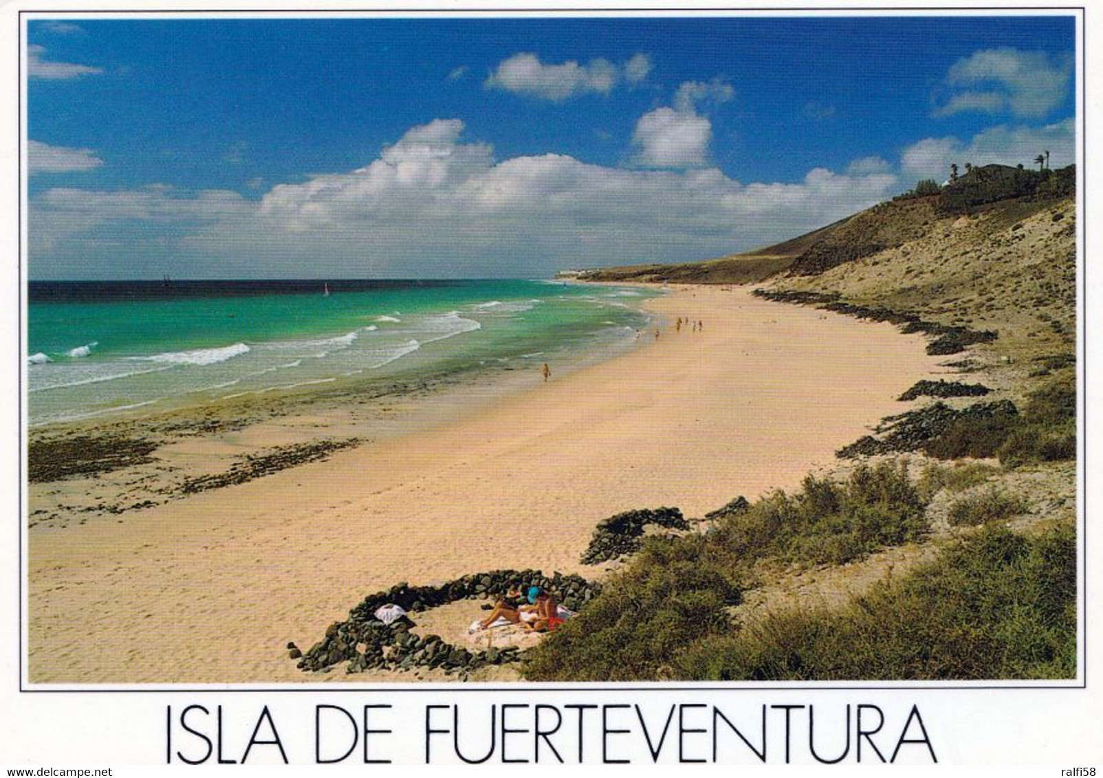 10 AK Insel Fuerteventura * 10 Ansichtskarten mit Landschaften auf der Insel Fuerteventura - siehe die 10 Scans *