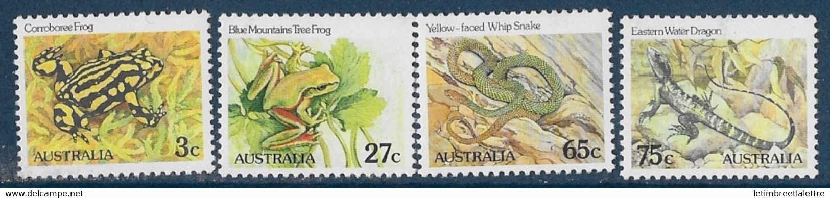 ⭐ Australie - YT N° 767 à 770 ** - Neuf Sans Charnière ⭐ - Mint Stamps