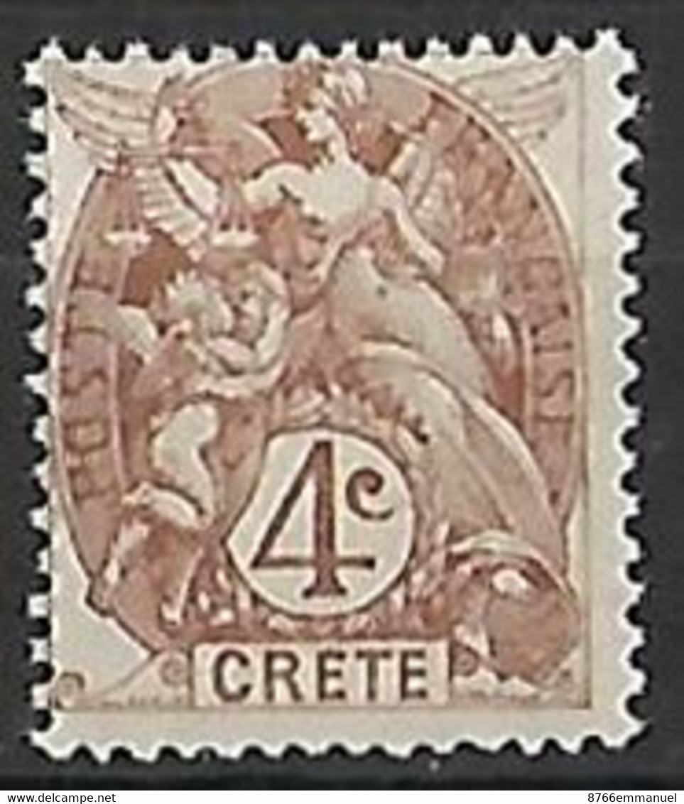 CRETE N°3 N* - Unused Stamps