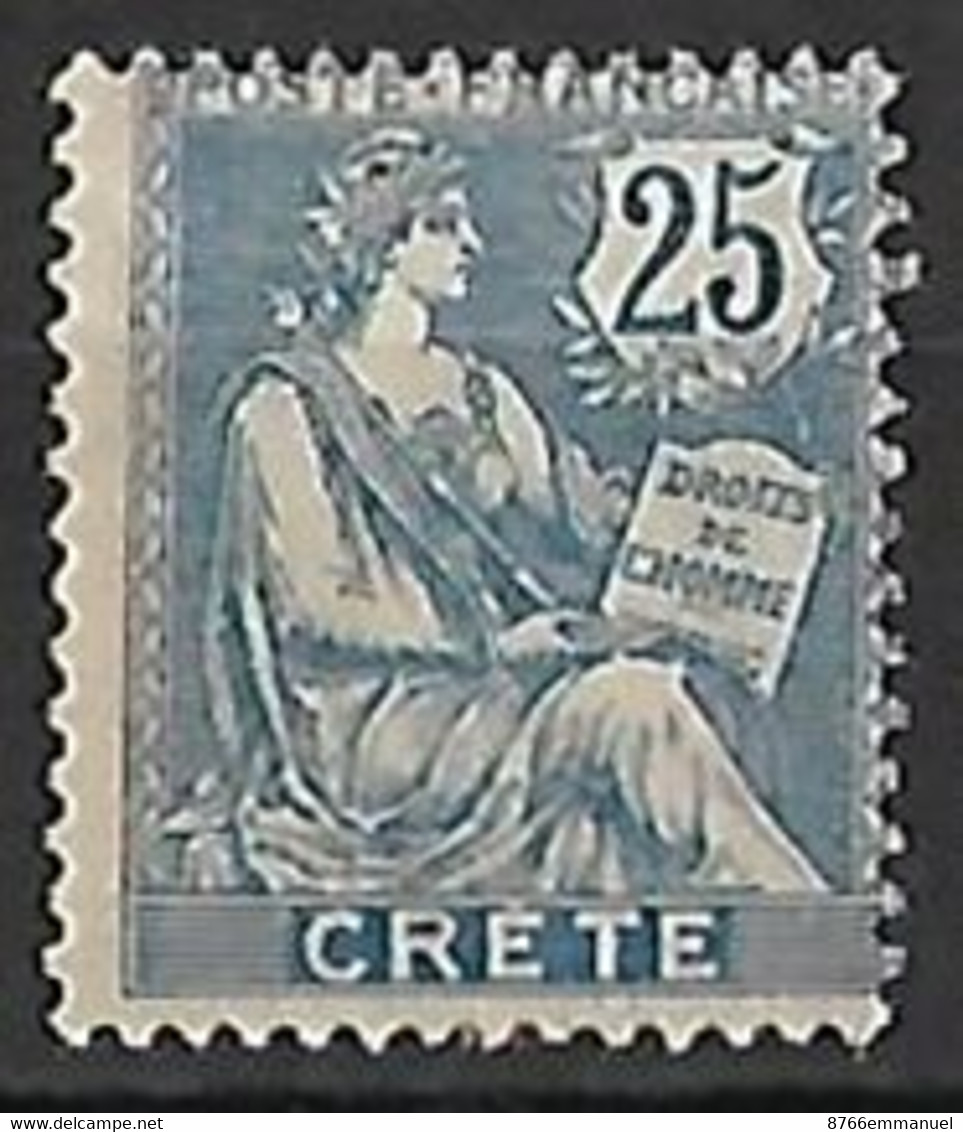 CRETE N°9 N* - Unused Stamps