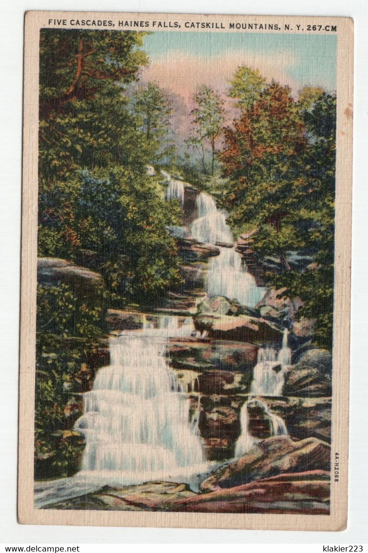 Five Cascades, Haines Falls, Catskill Mountains, N.Y. - Catskills