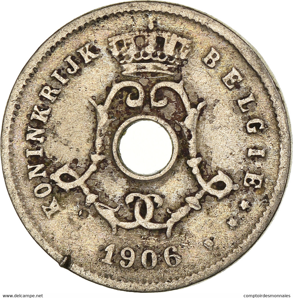 Monnaie, Belgique, 5 Centimes, 1906, TB, Cupro-nickel, KM:55 - 5 Cents