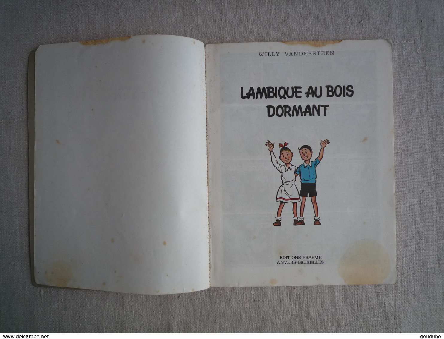 Bob Et Bobette Willy Vandersteen  N°85 Lambique Au Bois Dormant Erasme 1983. - Bob Et Bobette