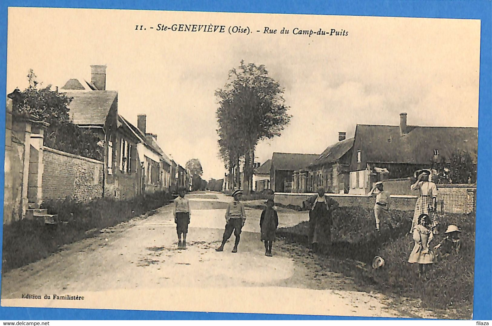 60 - Oise -   Sainte Genevieve - Rue Du Camp Du Puits      (N7049) - Sainte-Geneviève