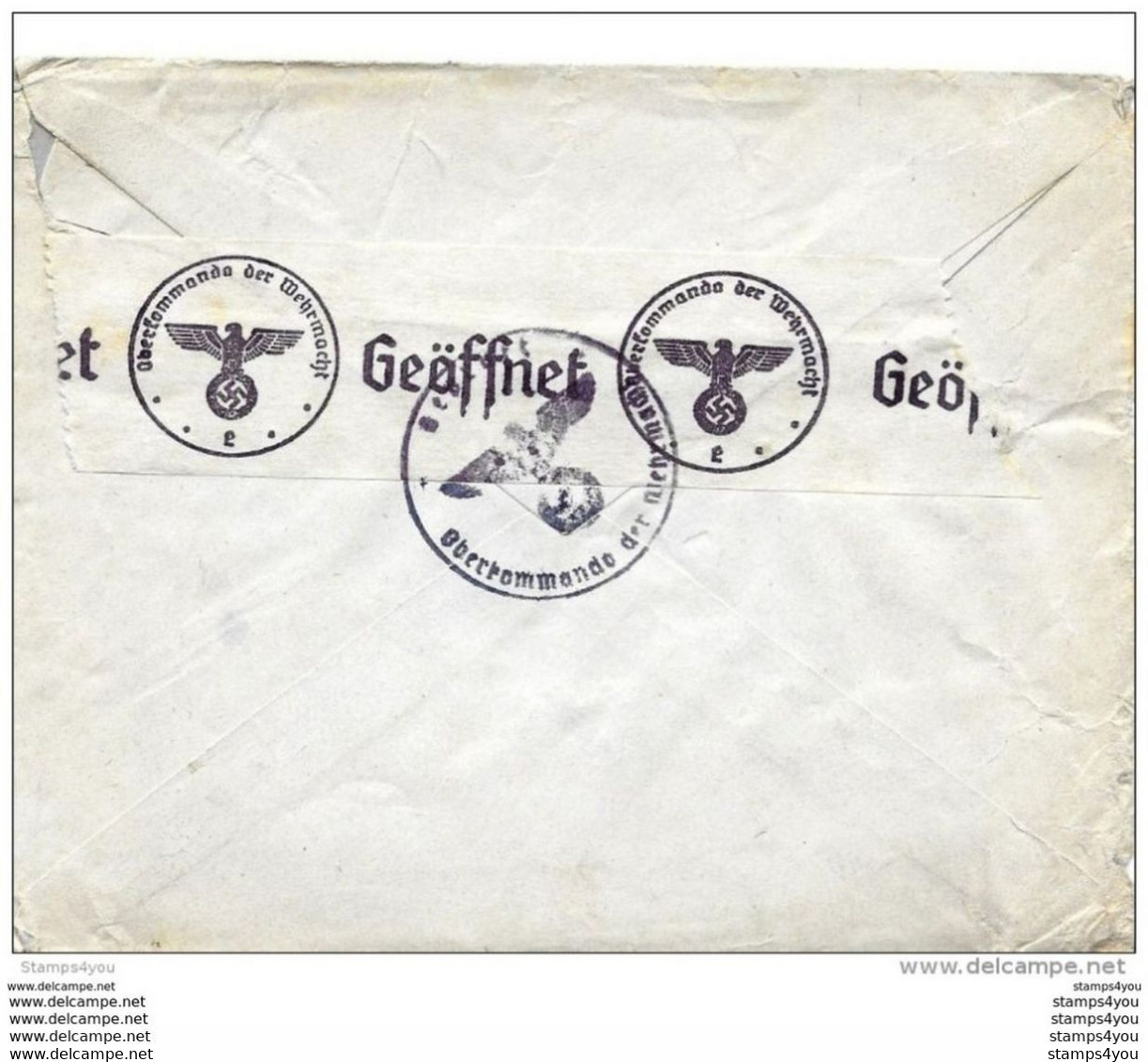 72 - 82 - Lettre De Annoeullin / Nord  1940  Adressée à La Croix Rouge -Genpve - Censure - Guerre Mondiale (Seconde)