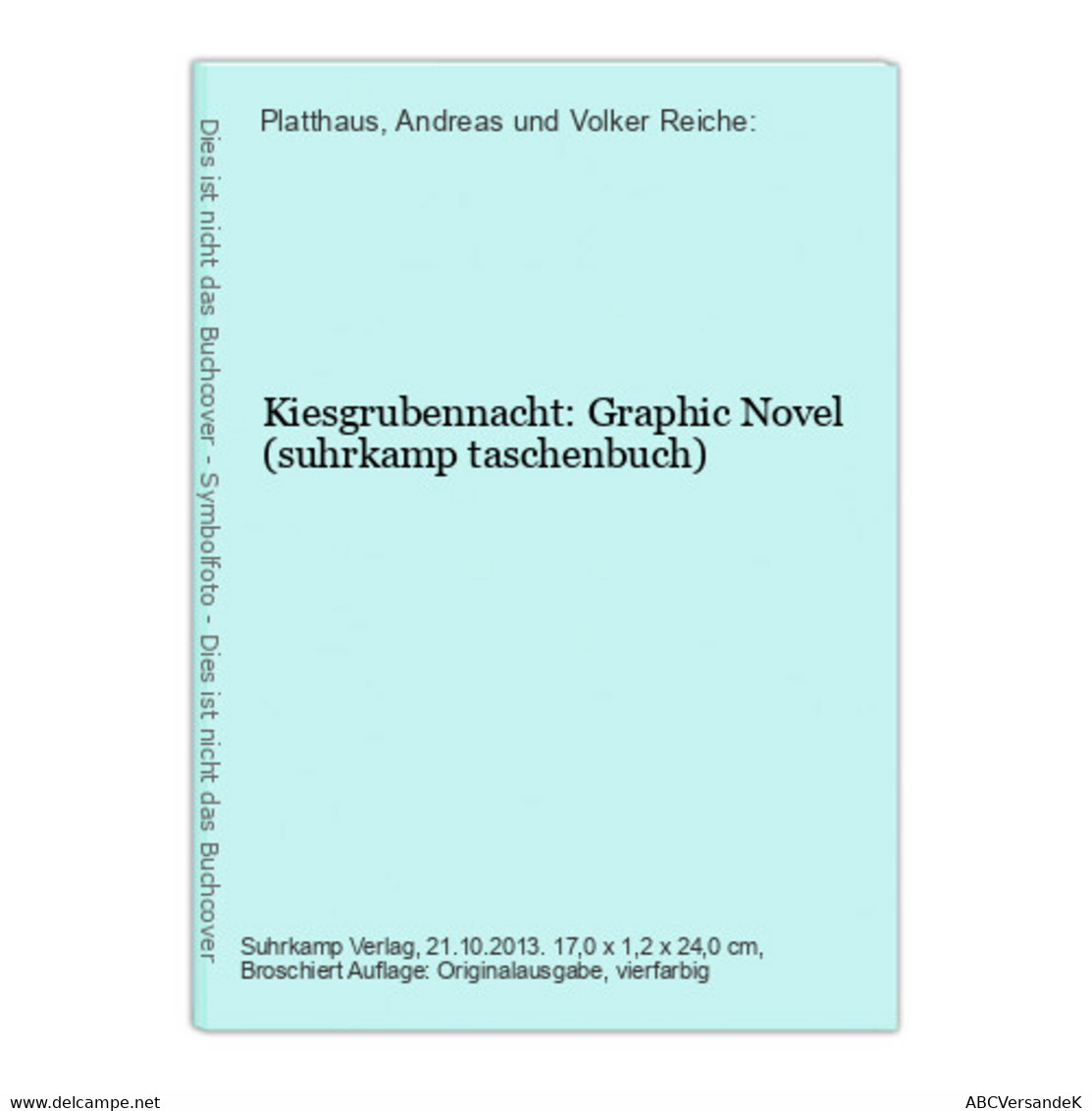 Kiesgrubennacht: Graphic Novel (suhrkamp Taschenbuch) - Sonstige & Ohne Zuordnung