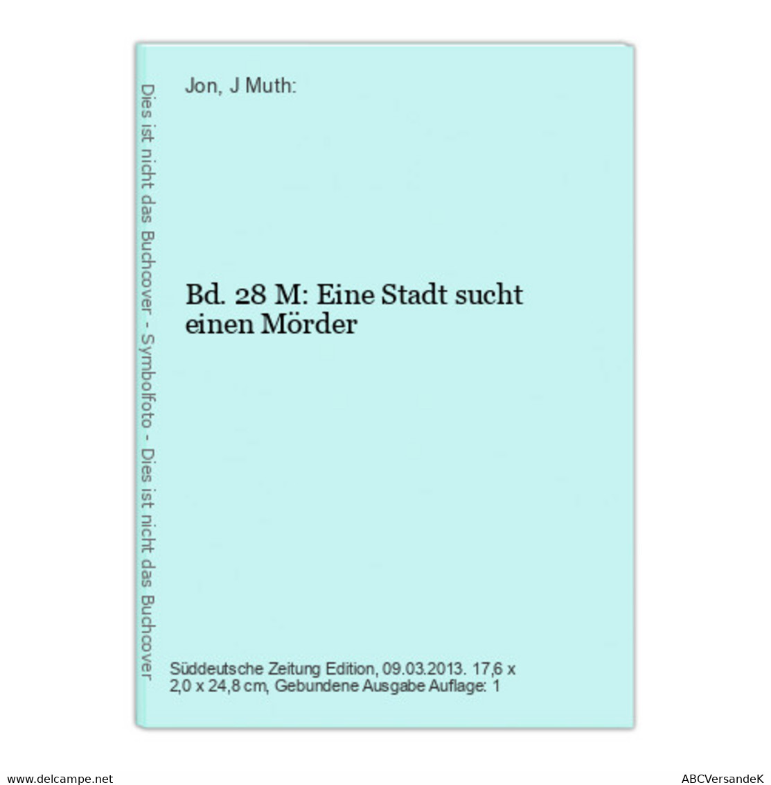 Bd. 28 M: Eine Stadt Sucht Einen Mörder - Sonstige & Ohne Zuordnung