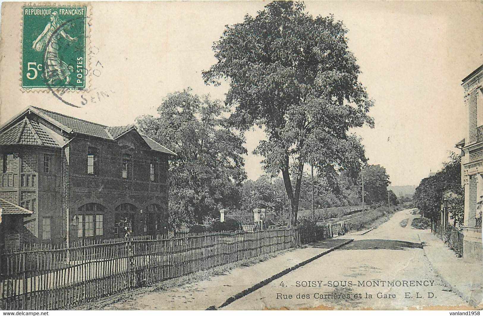 SOISY Sous MONTMORENCY-rue Des Carrières Et La Gare (état) - Soisy-sous-Montmorency