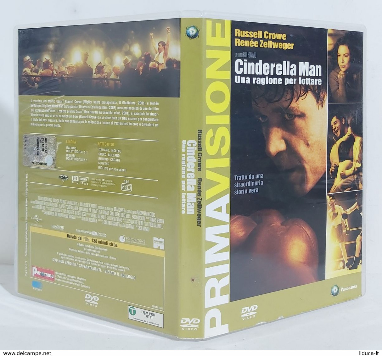 I102779 DVD - CINDERELLA MAN (2005) - Russell Crowe - Sport