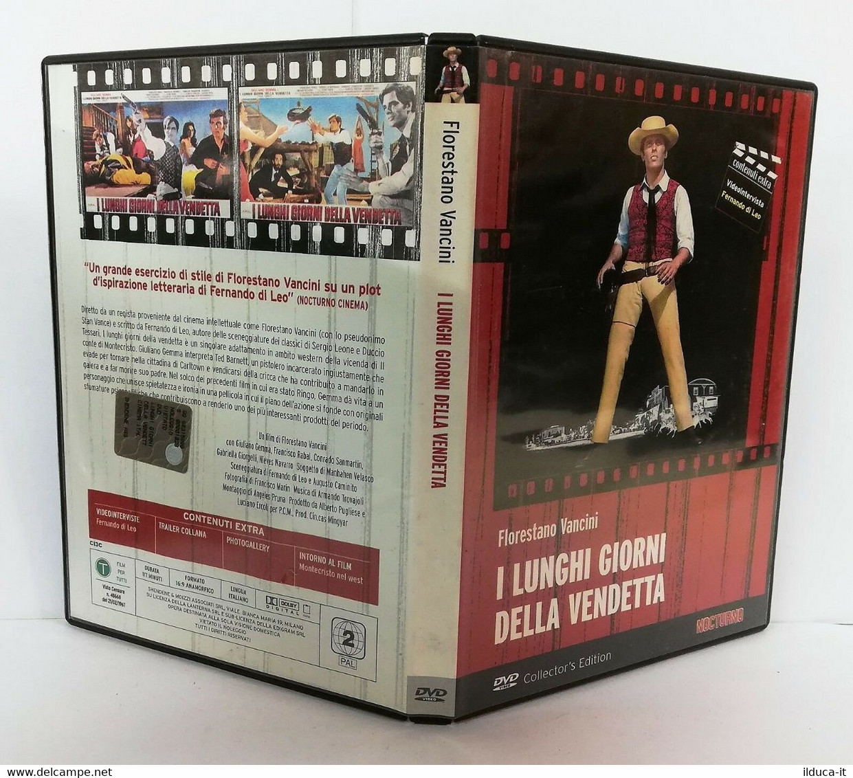 01425 DVD - I LUNGHI GIORNI DELLA VENDETTA - Bill Farbert, Giuliano Gemma, 1967 - Western