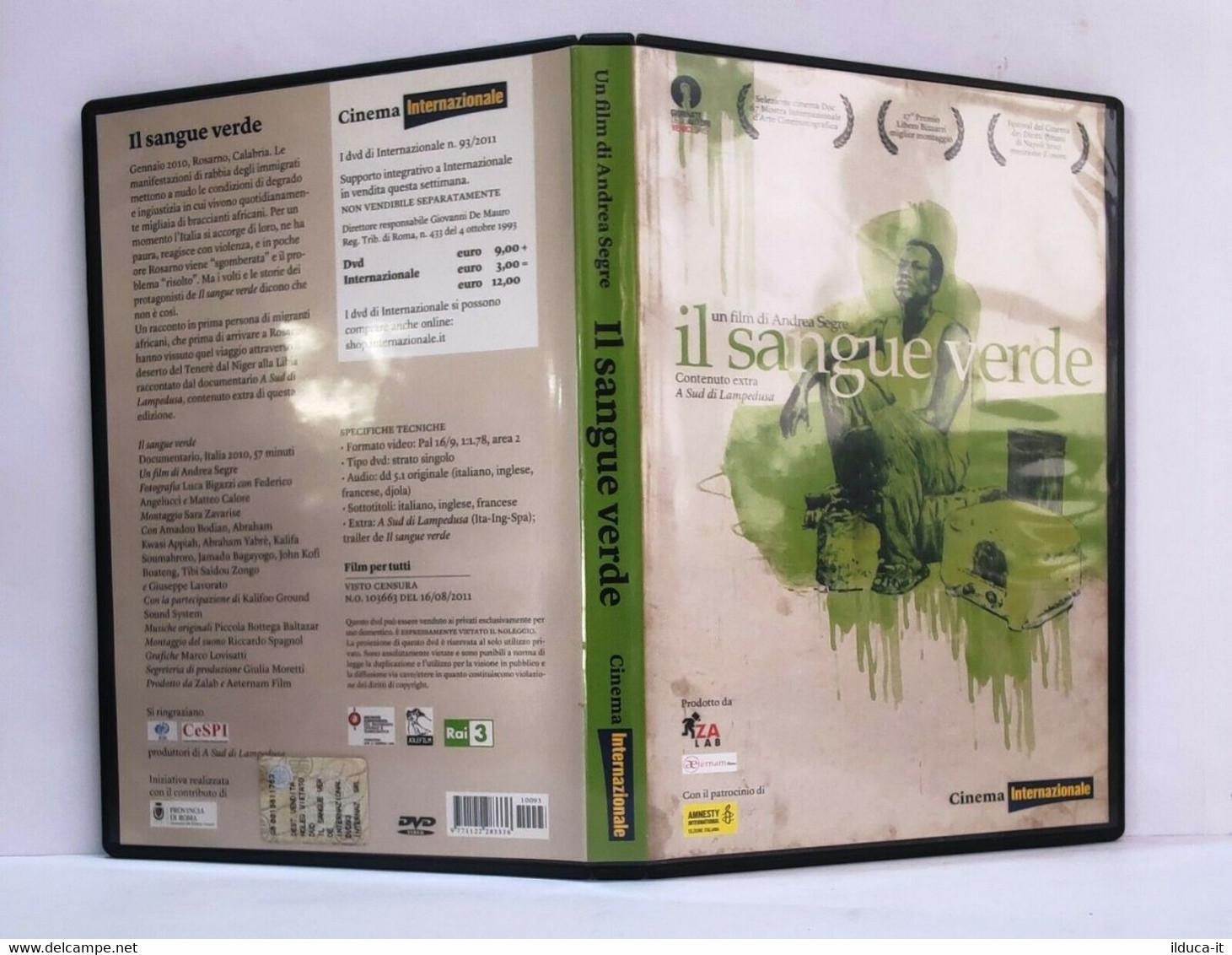 01494 DVD - IL SANGUE VERDE - Di Andrea Segre - 2010 - Documentary