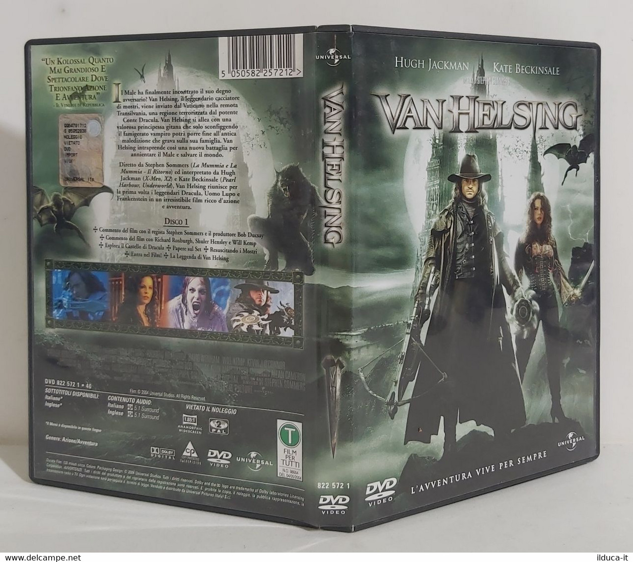 I102818 DVD - VAN HELSING (2004) - Hugh Jackman - Fantascienza E Fanstasy