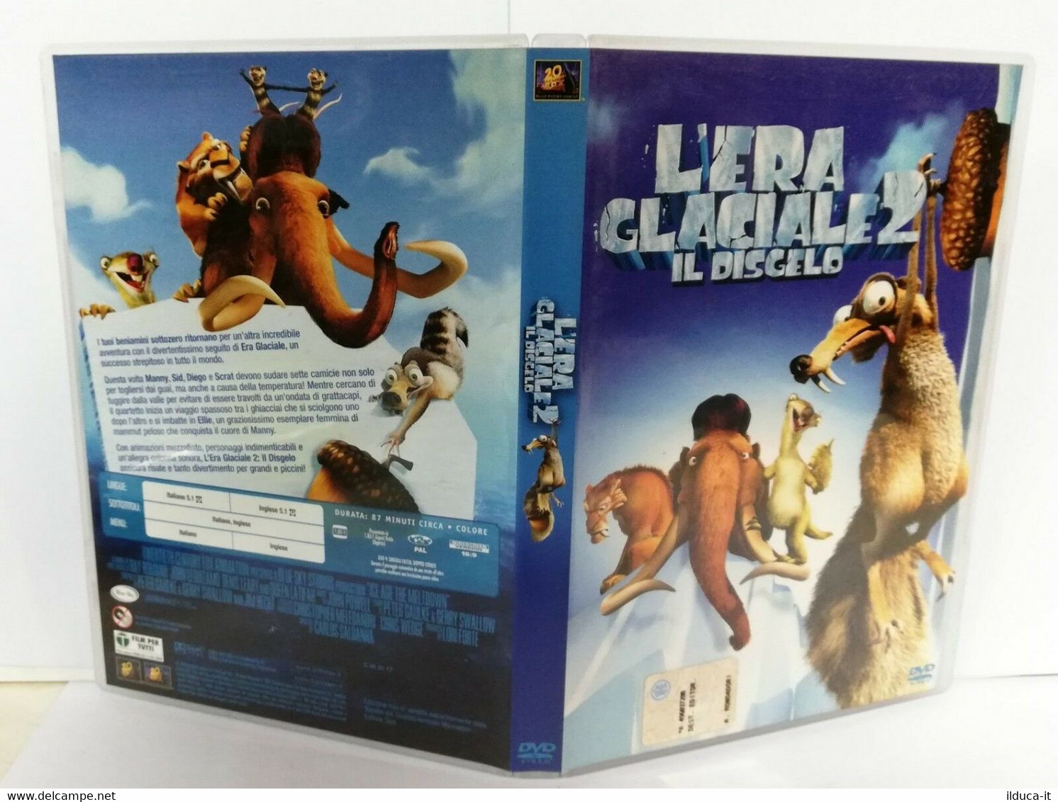 01548 DVD - L'ERA GLACIALE 2: Il Disgelo - 20th Century Fox 2006 - Animation