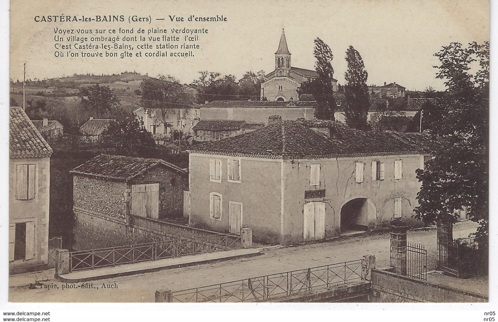 32 ( Gers ) - CASTERA Les BAINS - Vue D'Ensemble - Castera