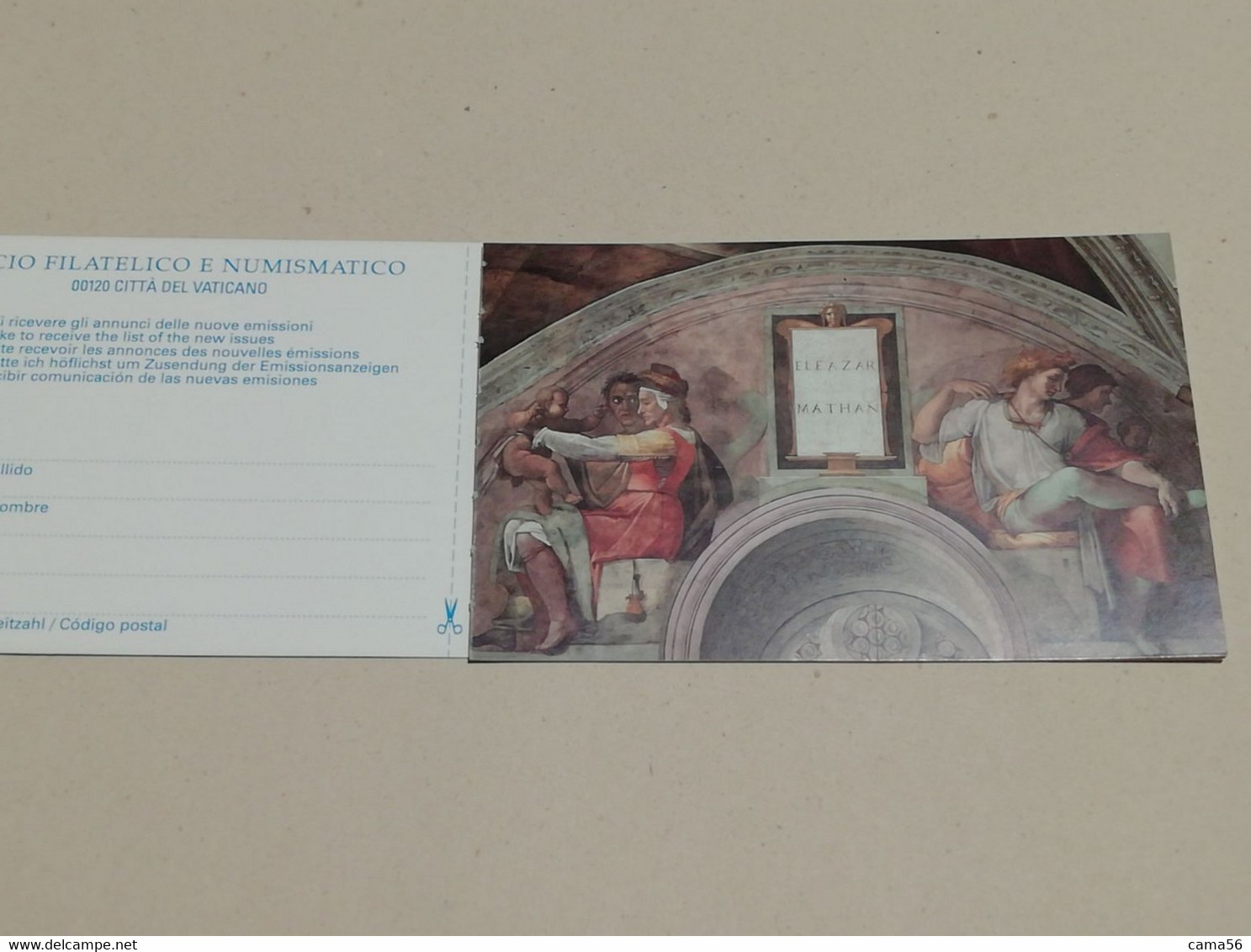 Vaticano 1991 - Libretto Restauro Della Cappella Sistina. - Carnets
