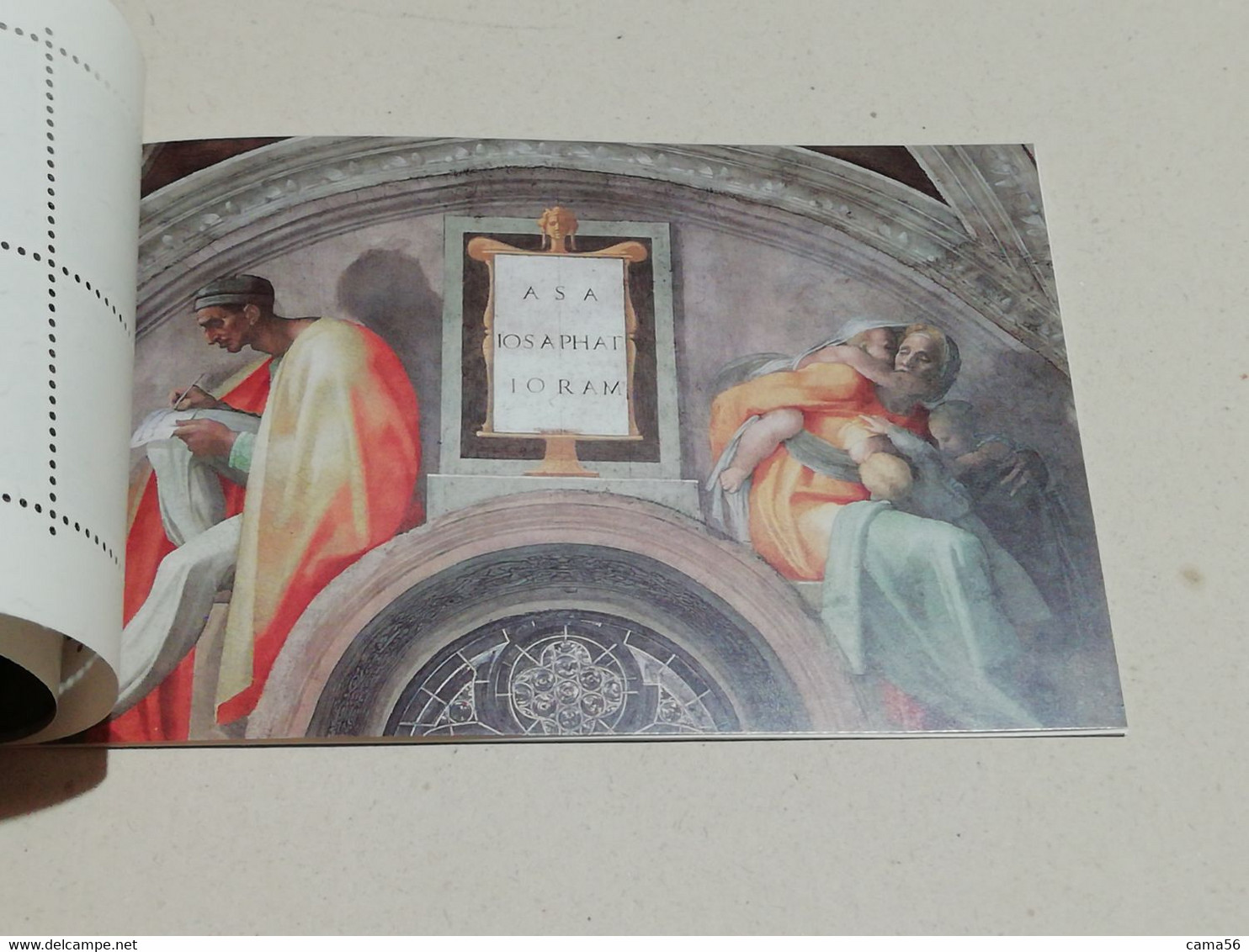 Vaticano 1991 - Libretto Restauro della Cappella Sistina.
