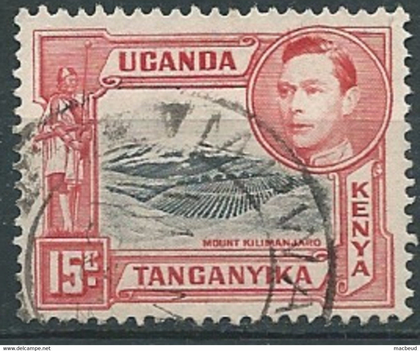 Kenya & Ouganda & Tanganyika -  Yvert N° 52 Oblitéré -  Bip 8506 - Kenya, Uganda & Tanganyika