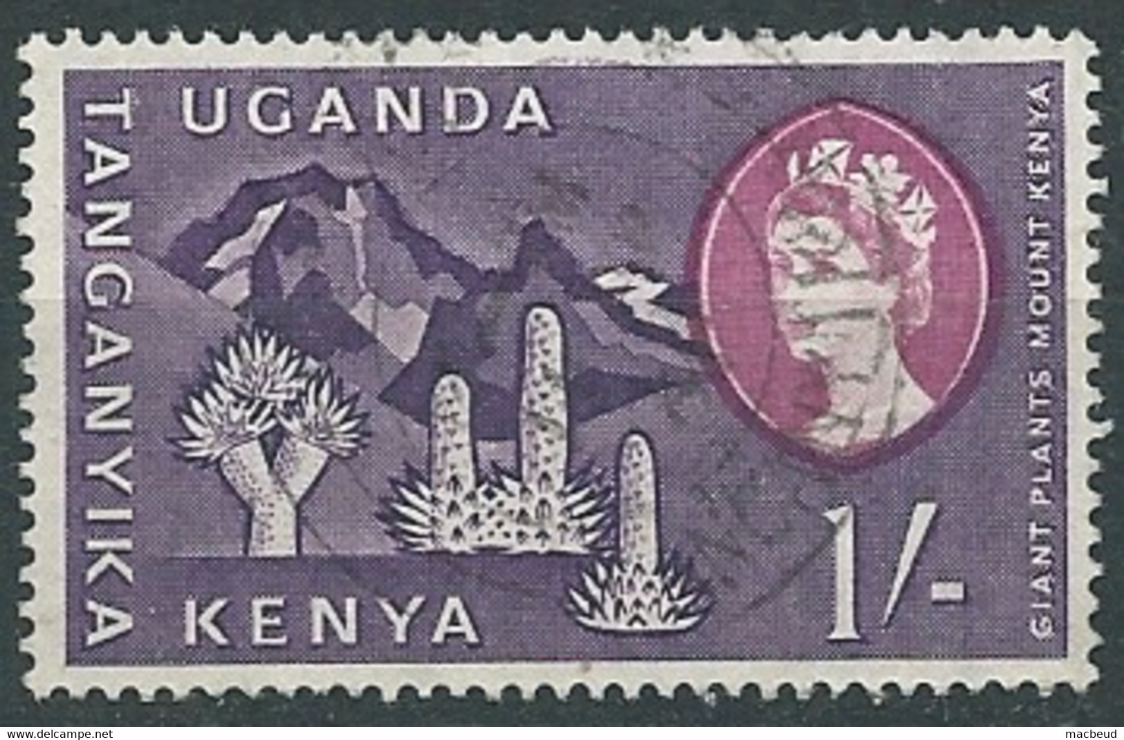 Kenya & Ouganda & Tanganyika -  Yvert N° 114 Oblitéré -  Bip 8509 - Kenya, Uganda & Tanganyika