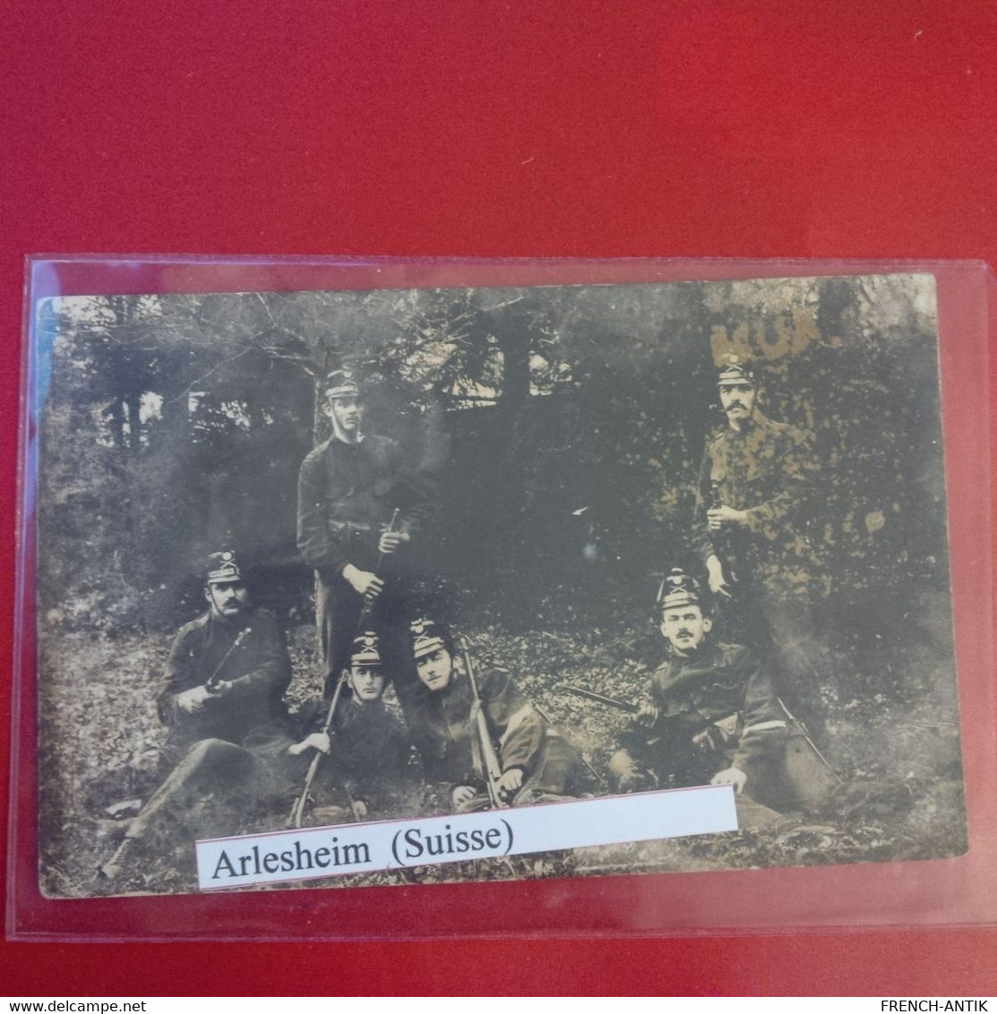 CARTE PHOTO ARLESHEIM SOLDATS 1914 - Arlesheim