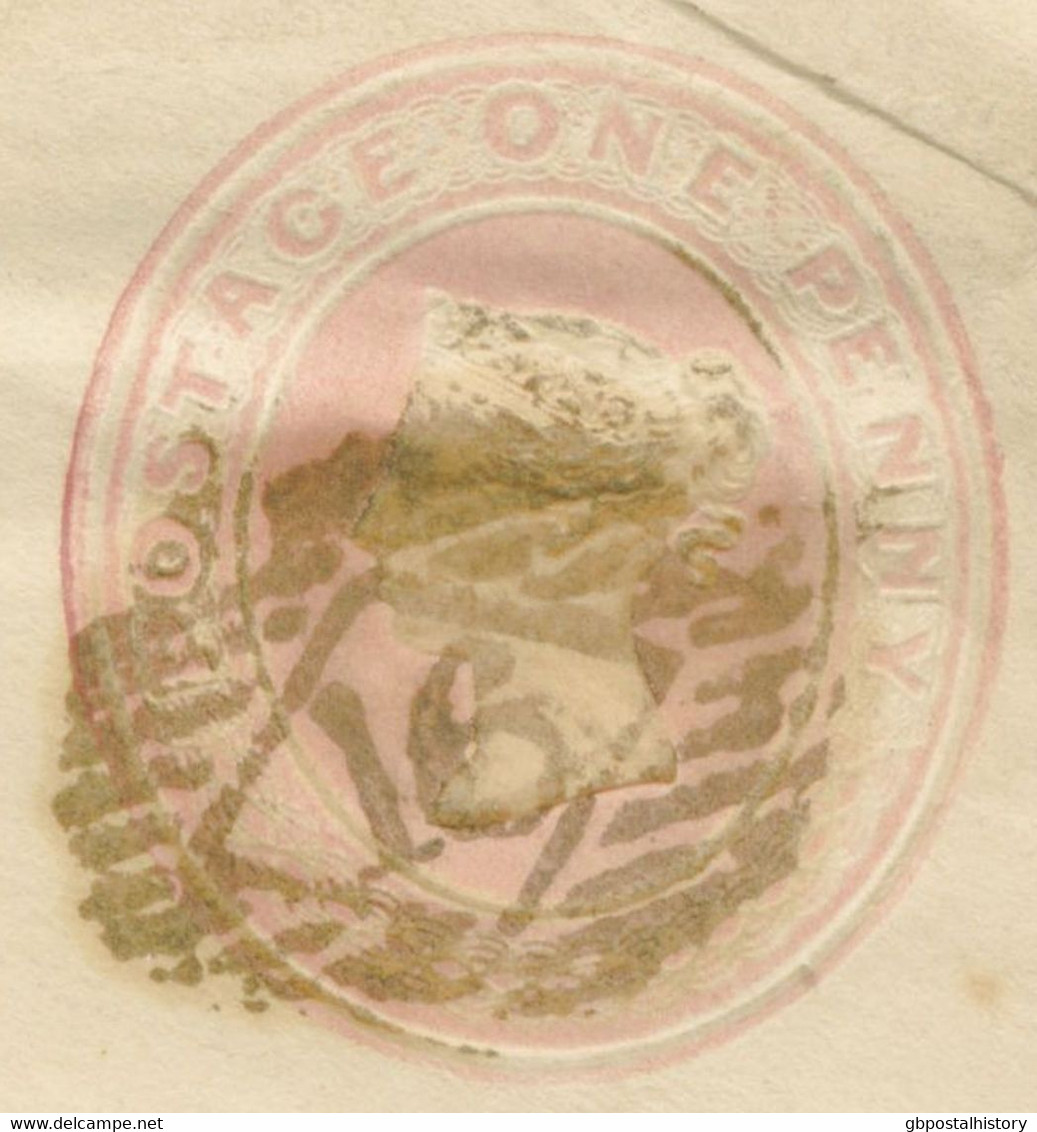 GB LONDON Inland Office „16“ Numeral Postmark Parmenter 16?, NEW EARLIEST USAGE - Briefe U. Dokumente