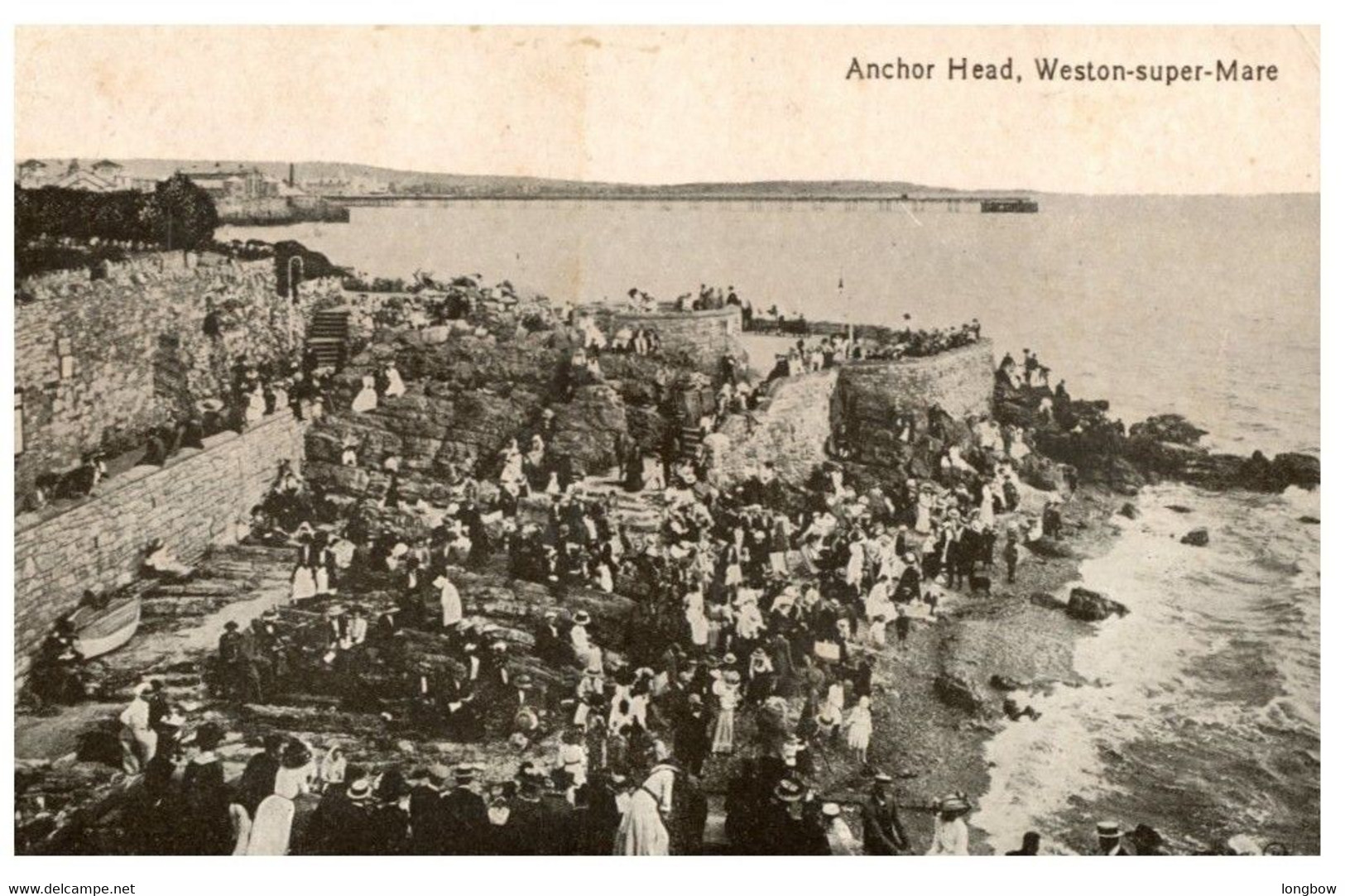 Anchor Head Weston-super-mare 1919 ,  Somerset  # Valentine's Series # - Weston-Super-Mare