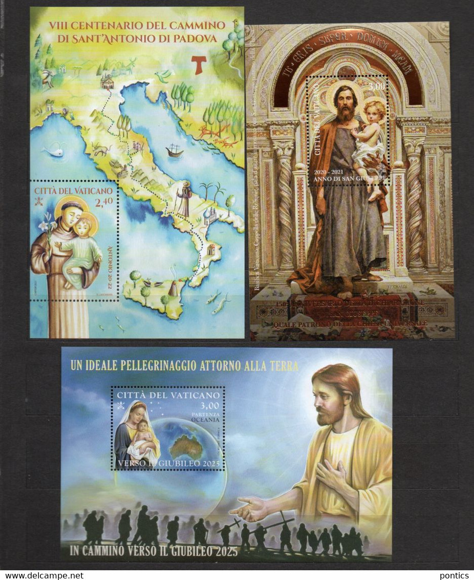 2021 - VATICANO - SAF - ANNATA COMPLETA ** - Unused Stamps