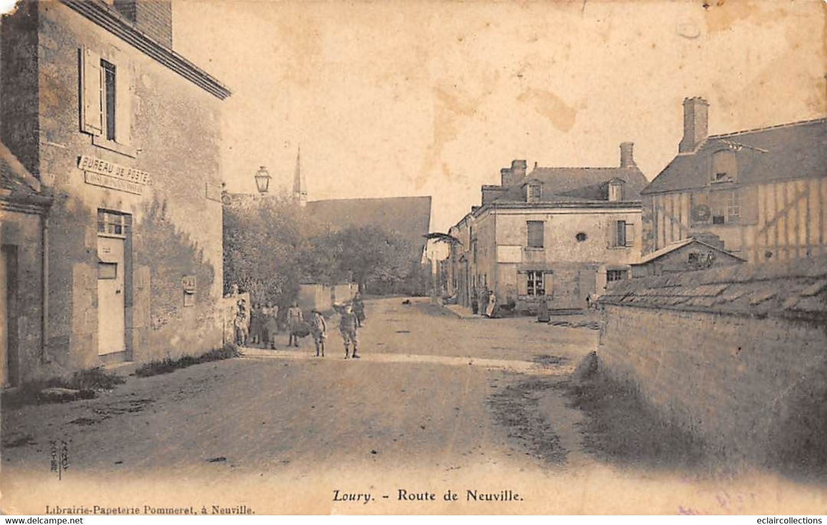 Lourry          45             Route De Neuville. Bureau De Poste      (voir Scan) - Sonstige & Ohne Zuordnung