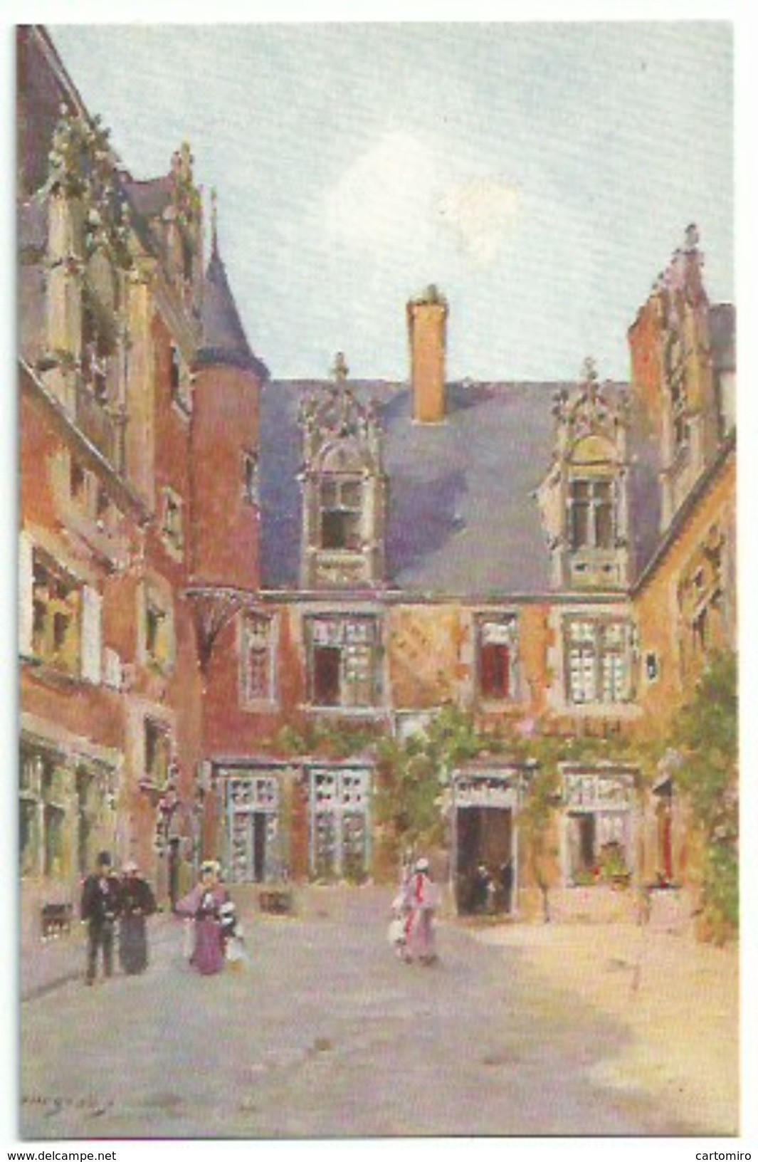 Illustrateur - Bourgeois - Bourges - Hotel Cujas - Bourgeois