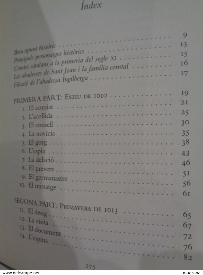 El Monestir Proscrit. Maria Carme Roca. Catalunya Segle Xi. Editorial Columna. 2018. 277 Pp. - Novels