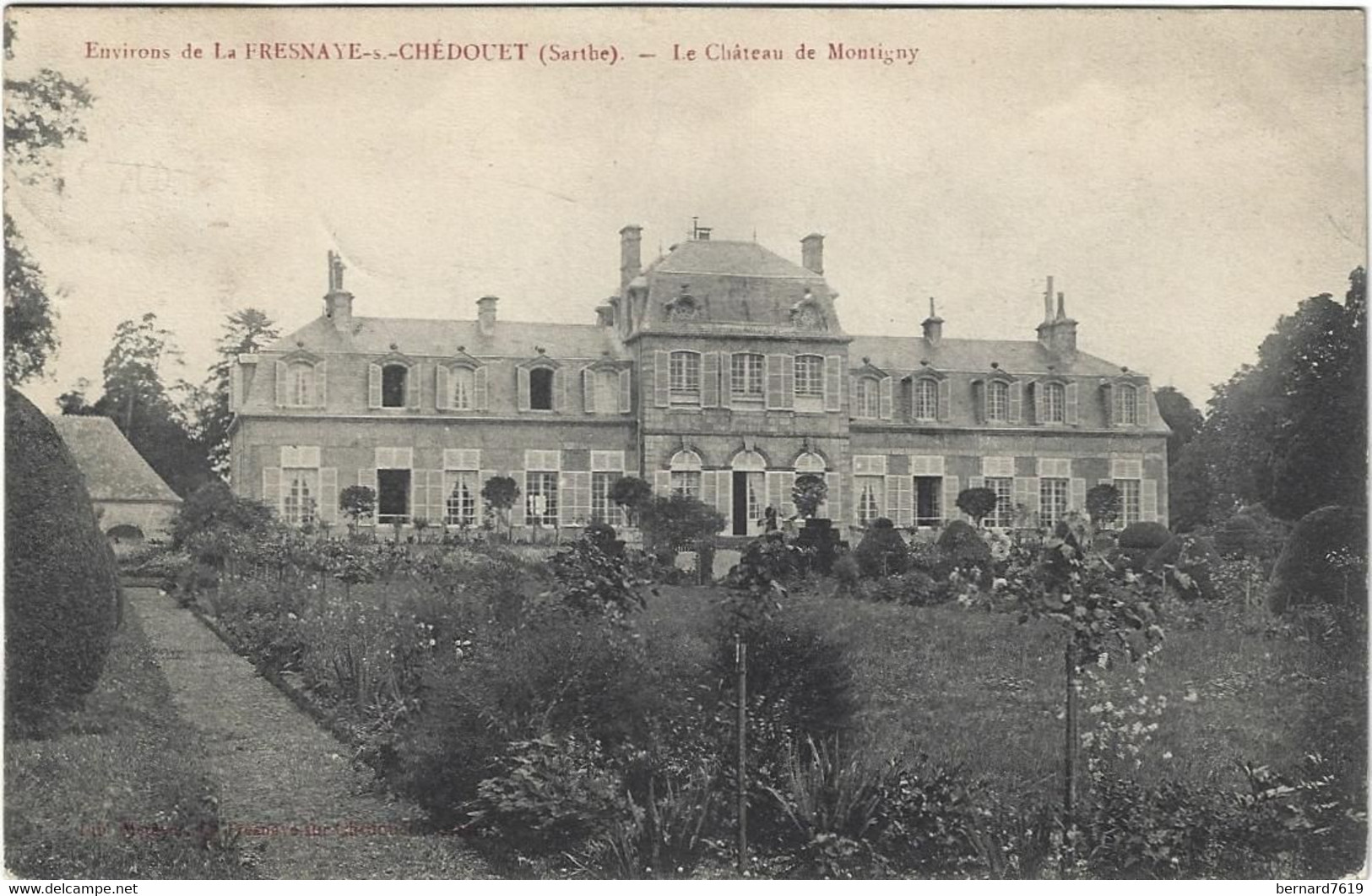 72    La Fresnaye Sur Chedouet  - Environs -  Le Chateau De  Montigny - La Fresnaye Sur Chédouet