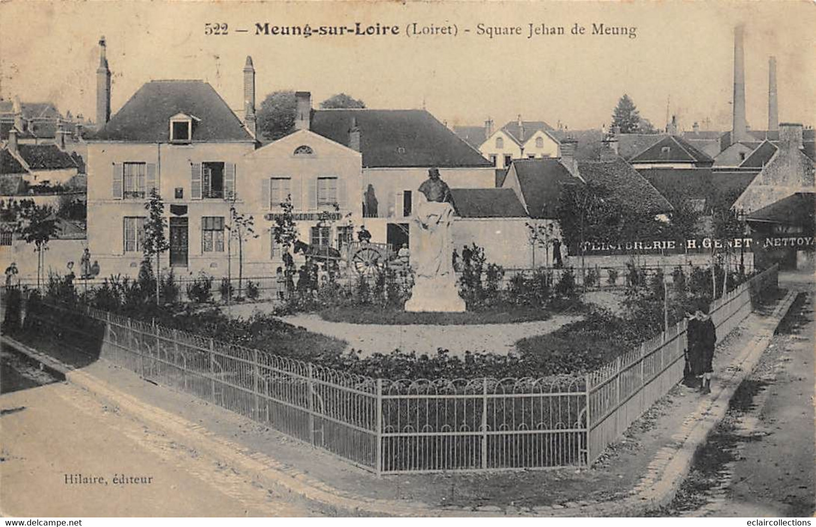 Meung Sur Loire            45           Square  Jehan De Meung.         (voir Scan) - Sonstige & Ohne Zuordnung