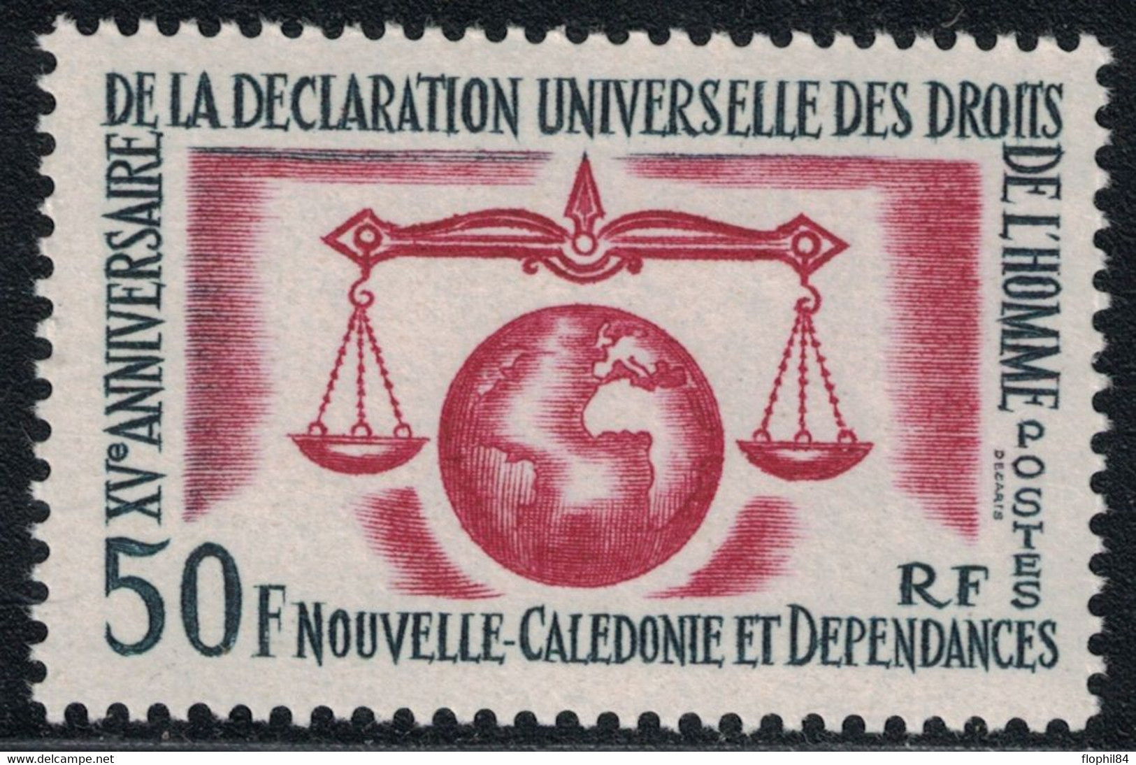 NOUVELLE CALEDONIE - N°313 *** - COTE 2015 - 9€40 - Unused Stamps