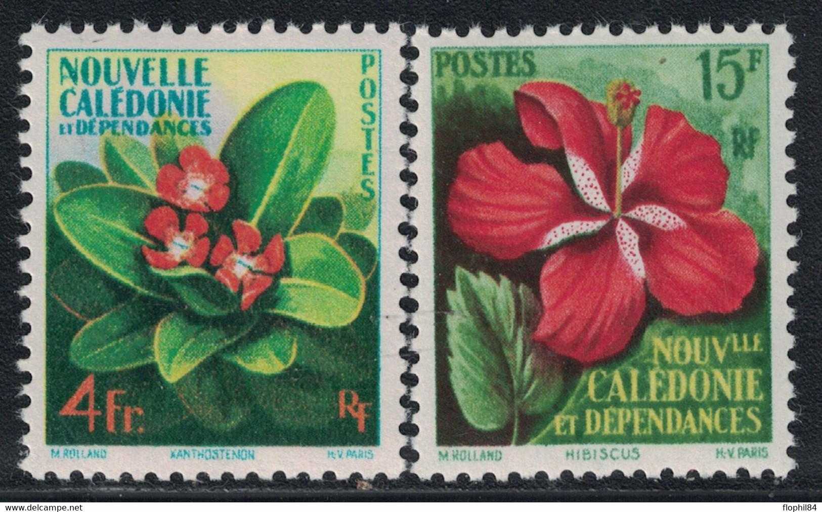 NOUVELLE CALEDONIE - N288 ET 289 *** - COTE 2015 - 9€ - Neufs