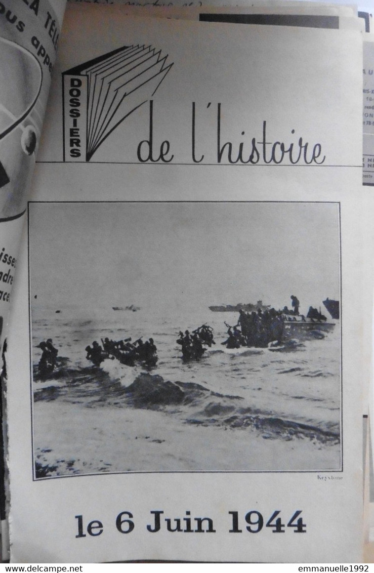 Article Revue L'Histoire Pour Tous N°38 Juin 1963 Débarquement 6 Juin 1944 - Dossier 15 Pages - Histoire