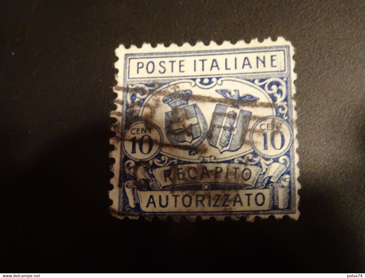 ITALIE 1928   Service  AUTORIZZATO - Assurés