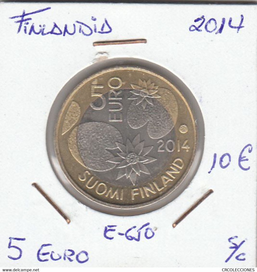 E0650 MONEDA FINLANDIA 5 EUROS 2014 SIN CIRCULAR 10 - Finlande