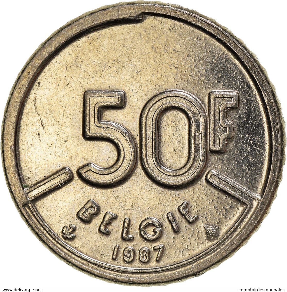 Monnaie, Belgique, Baudouin I, 50 Francs, 50 Frank, 1987, Bruxelles, Belgium - 50 Francs