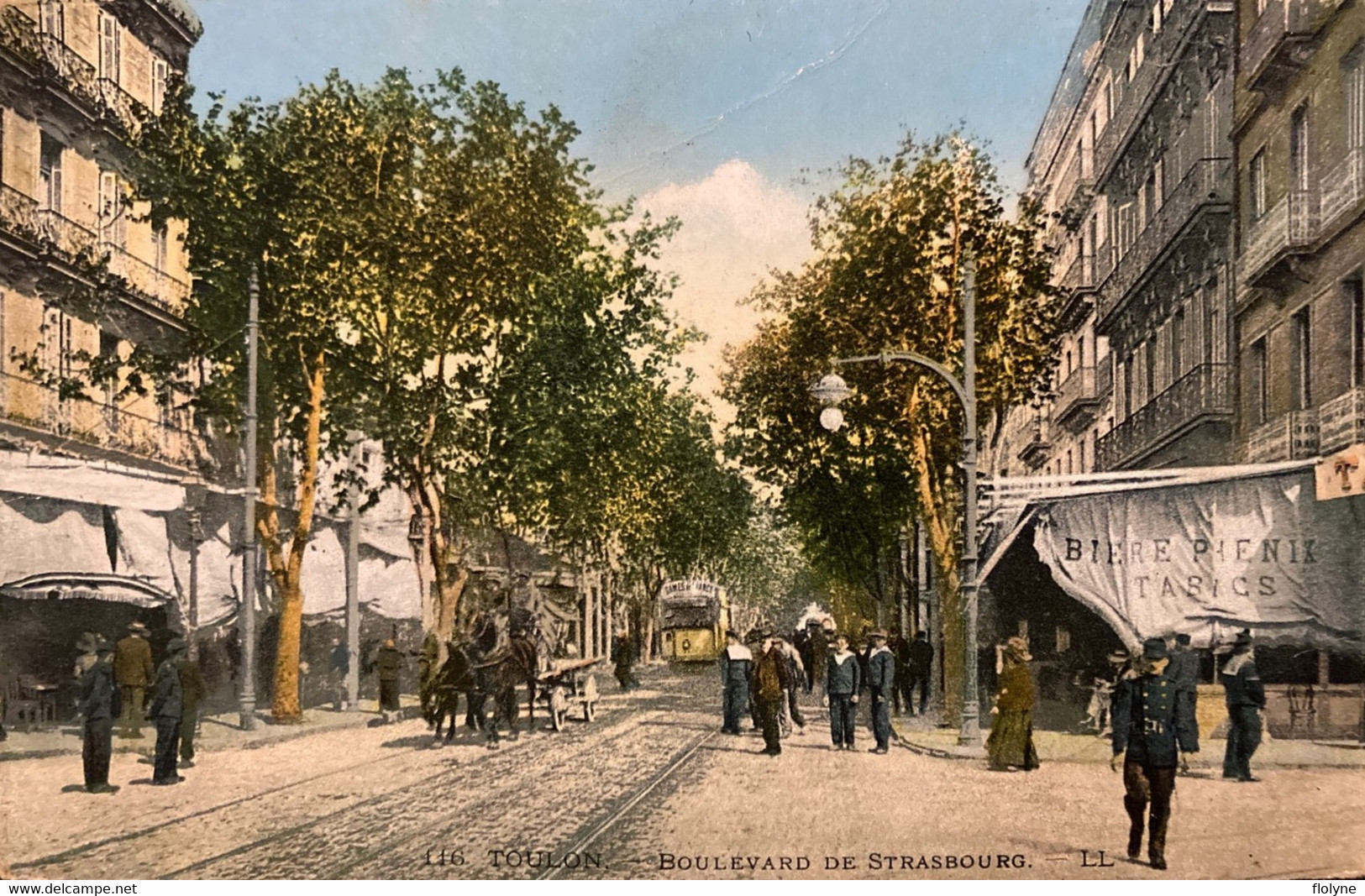 Toulon - Boulevard De Strasbourg - Bureau De Tabac Tabacs - Bière Phenix - Tram Tramway - Toulon