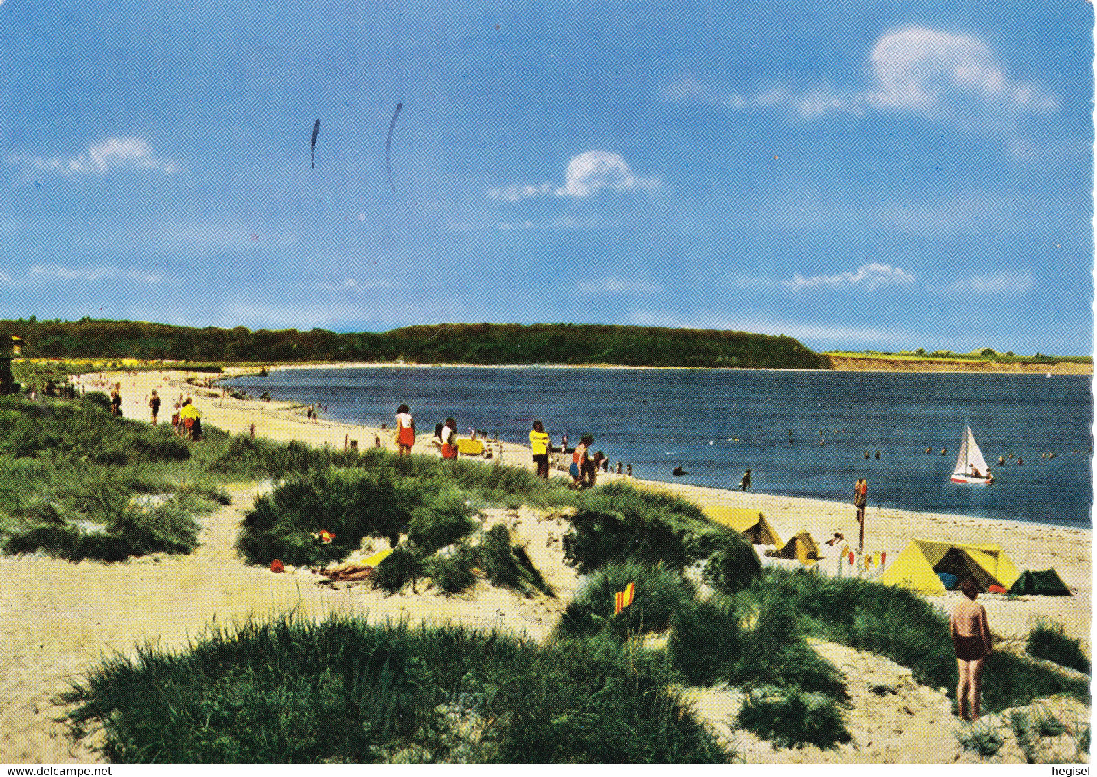 1966, Wesseker - Strand Bei Oldenburg, Blick Nach Weißenhaus, Schleswig - Holstein - Oldenburg (Holstein)