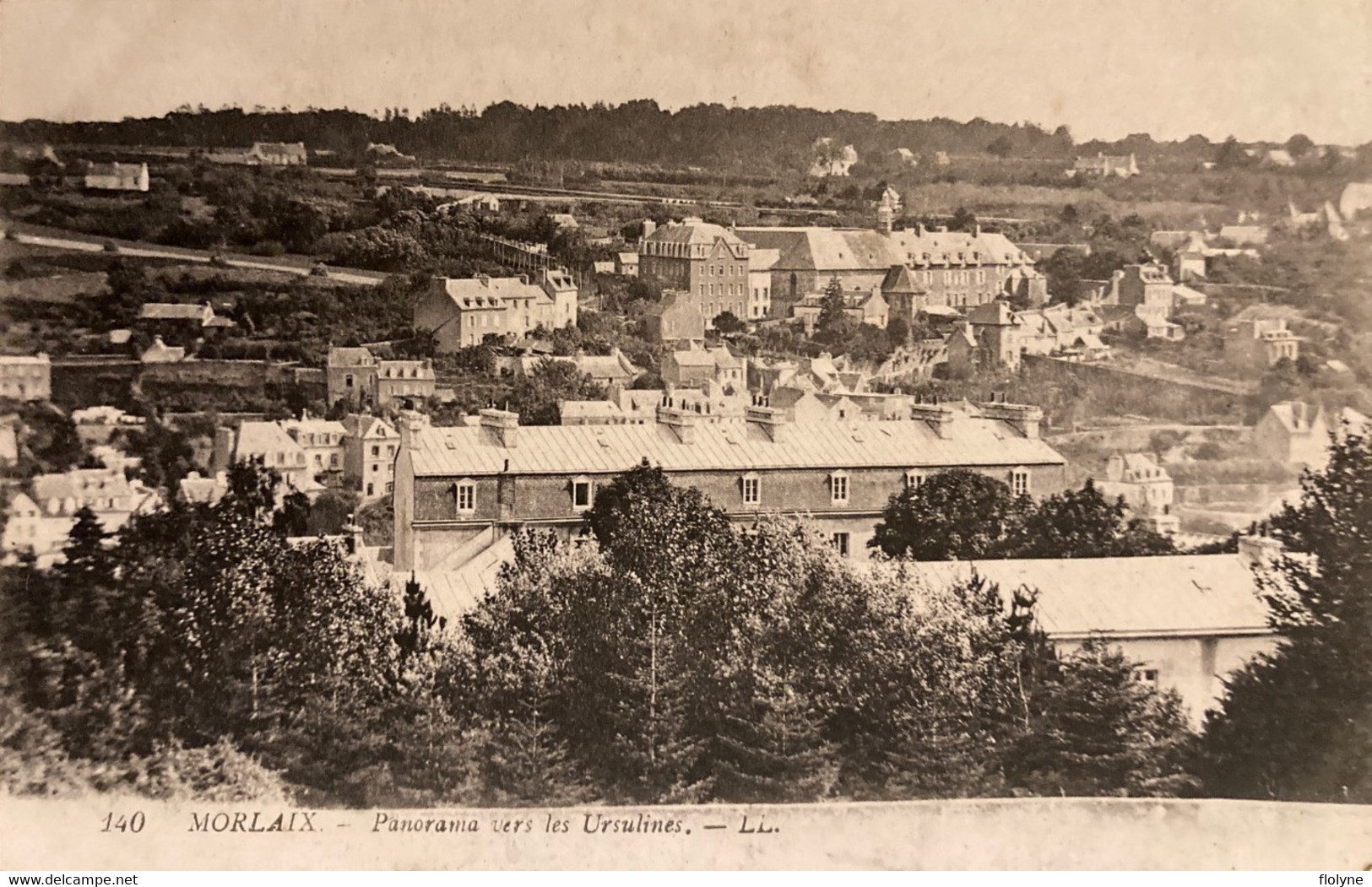 Morlaix - Panorama De La Ville Vers Les Ursulines - Morlaix