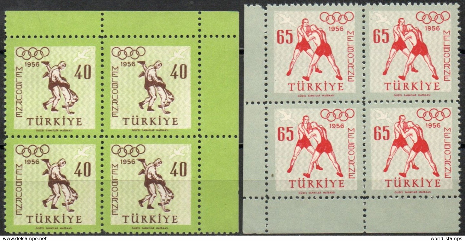 TURQUIE 1956 ** - Poste Aérienne