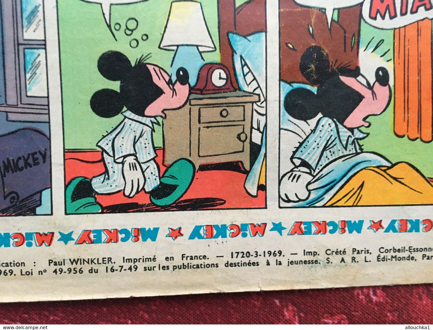 1969 Le Journal De Mickey N°878-Zorro-Guy L'éclair-Onkr-Pim Pam Poum-le Secret De Maupertus-Pluto-☛Walt Disney Edi-Monde - Journal De Mickey