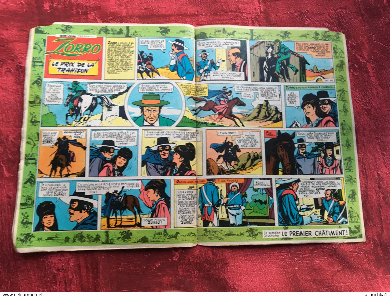 1969 Le Journal de Mickey N°878-Zorro-Guy l'éclair-Onkr-Pim Pam Poum-le secret de Maupertus-Pluto-☛Walt Disney Edi-Monde