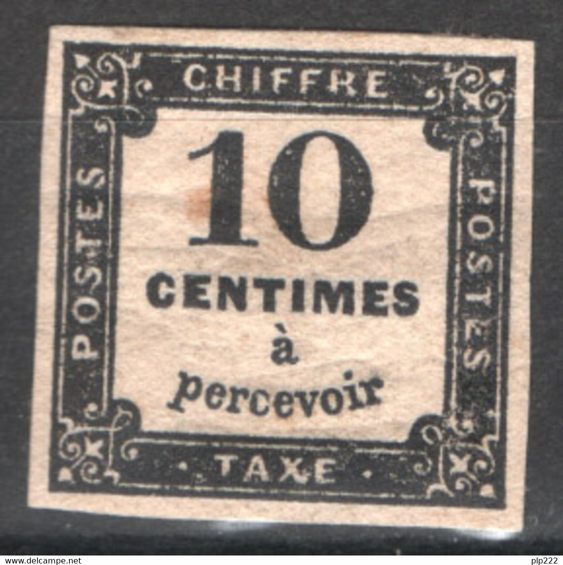 Francia 1859 Segnatasse Unif.S2 */MH VF/F - 1859-1959 Postfris